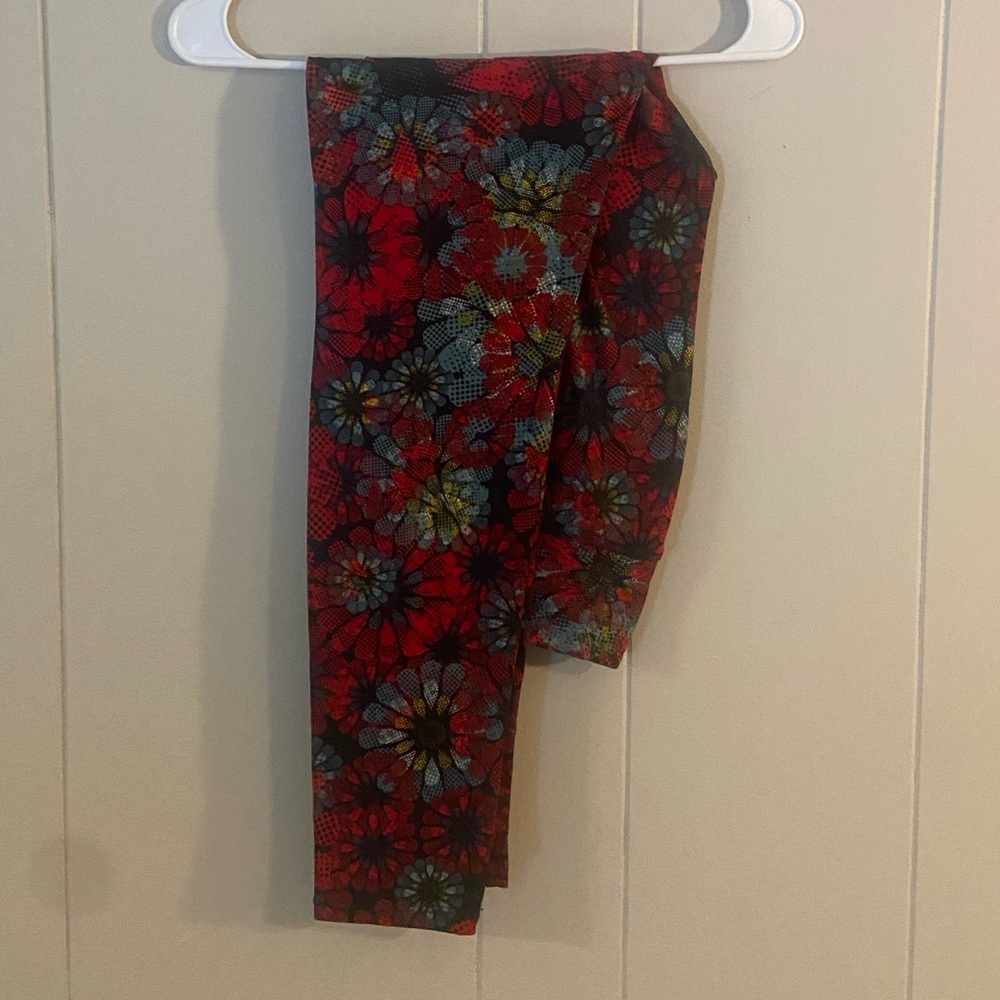 Lularoe TC Floral Leggings